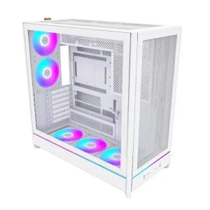 MONTECH｜モンテック PCケース [ATX /Micro ATX /Mini-ITX] HS01 PROシリーズ ホワイト HS01 PRO (W)