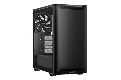 be quiet! ミドルタワー PCケース ATX Pure Base 501 Airflow Window Black ケースファン2基搭載 国内正規代理店品 BGW74 PUR-BSE-501/AF/WD/BK