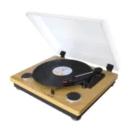 レコードプレーヤー (turntable)/スピーカー搭載レコードプレーヤー(Krp-206s)