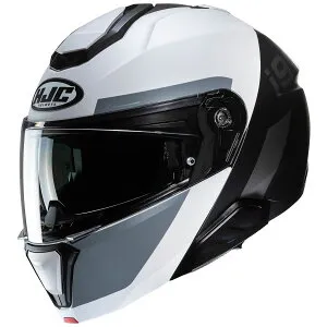 HJC HJH271 i91 ビナ ブラックホワイト システムヘルメット エイチジェーシー S M L XL BLACK/WHITE(MC5SF) ヘルメット バイク オートバイ 用品 メンズ レディース 男性 女性 かっこいい おしゃれ メーカ