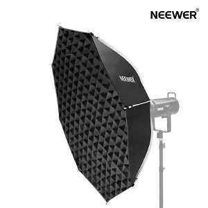【P5倍+最大1000円OFF券】NEEWER BASICS オクタゴンソフトボックス パラボリックソフトボックス NEEWERマウント(Bowensマウントなし)/ライトディフューザー/グリッド/バッグ ポータブル クイックリリ