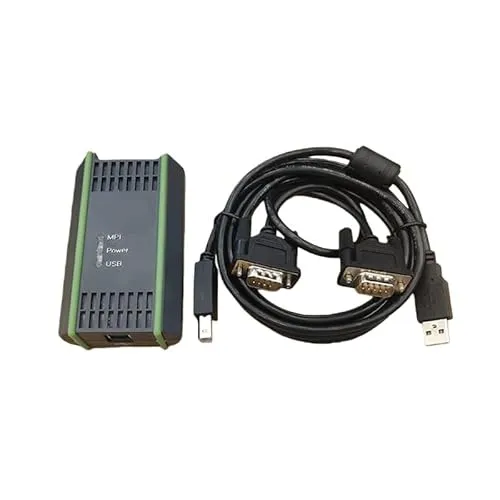 PLCプログラミングケーブル 6ES7972-0CB20-0XA0、S7-200/300/400 USB-MPI絶縁型MPI/PPIアダプター(多目的)に適しています。