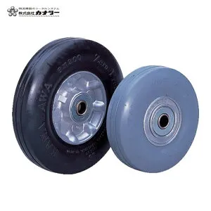 カナツー ZP8X2.00MS-GY ゼロプレッシャータイヤ 車輪 許容荷重95kgf 車輪径D200mm (1個)