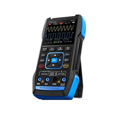 2C53T 2C23T オシロスコープ マルチメーター 信号発生器 50MHz 帯域幅 250MS レート デュアルチャンネル 20000 カウント(2C53T)