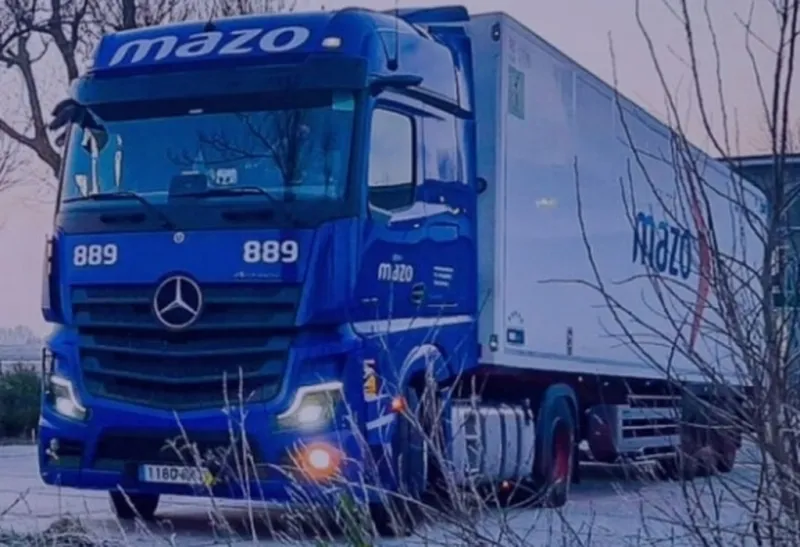 WSI MODELS 新品 ミニカー 1/50 GRUPO MAZO MERCEDES-BENZ ACTROS MP5 BIG SPACE 4X2 REEFER TRAILER - 3 AXLE [01-4562]