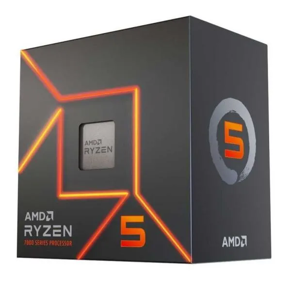 AMD｜エーエムディー AMD Ryzen 5 7500F W/ Wraith Stealth Cooler BOX (6C/ 12T3.7Ghz65W) 100-100000597BOX 返品種別B