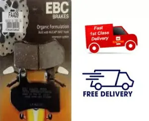 ハーレーダビッドソン V-ROD 2006 - 2017 EBC オーガニックリアディスクブレーキパッド FA4409 に適合 Fits HARLEY DAVIDSON V-ROD 2006 - 2017 EBC Organic REAR Disc Brake Pads FA4409 【並行輸入品】
