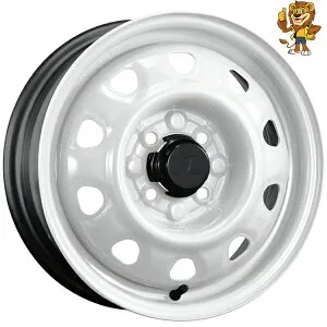 ホイール4本セット TOPY カラースチールホイール (ホワイト) 14インチ 5.0J PCD：100/4H インセット：38.5 プロボックス等に