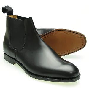 【返品交換可】Alfred Sargent アルフレッドサージェント ETON BLACK CHELSEA BOOT イートン BLACK ブラック メンズ サイドゴアブーツ