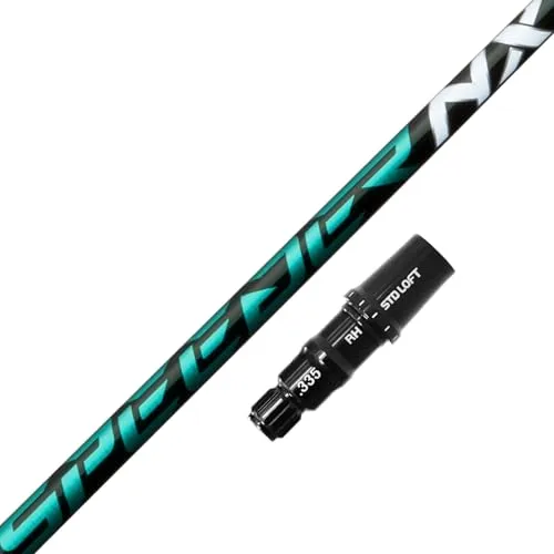 RusTick テーラーメイド用互換品スリーブ付き スピーダー NX グリーン SPEEDER NX GREEN 日本仕様(Qi35(LS,MAXLITE含む) / Qi10 ドライバー 45.5インチ)(40-SR)