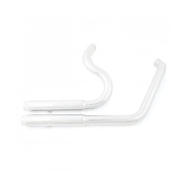 Ken’s factory ケンズファクトリー マフラー Double Barrel Low Pipe Chromed SOFTAIL [ソフテイル] ファミリー HARLEY-DAVIDSON ハーレーダビッドソン