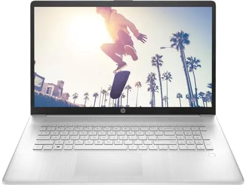 HP 17T-CN300 パーソナルノートパソコン 2025 17.3インチ 1920x1080 IPS、Intel-10 Core i5-1334U、Intel Iris Xe Graphics、8GB DDR4、512GB SSD、Win11 Home