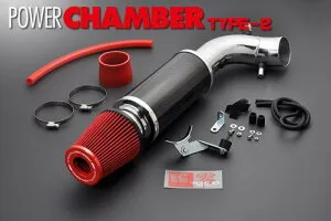 ZERO-1000/零1000 パワーチャンバー TYPE-2 スーパーレッド 102-T008 トヨタ bB DBA-QNC21 3SZ-VE 2005年12月～2010年07月 Power Chamber