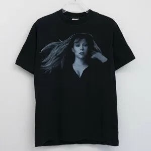 90s VINTAGE TEE Mariah Carey Tokyo Dome Daydream Tour SOF Tee L マライア・キャリー 半袖Tシャツ ブラック