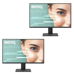 当社はベンキュージャパン正規取扱店(認定販売店)です BenQ ベンキュー お買い得2台セット IPSパネル採用 フルHD対応23.8型ワイド液晶ディスプレイ アイケア 3年保証 GW2491 単品購入のみ可（同