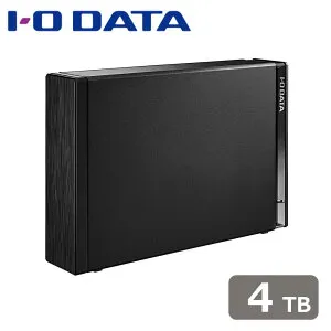 アイ・オー・データ機器｜I-O DATA テレビ録画＆パソコン両対応 外付けハードディスク 4TB HDD-UTL4KB