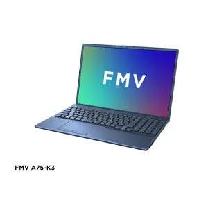 富士通 ノートPC FMV Note A FMVA75K3LY[16型 | WUXGA | Core i7 | 16GB | 512GB | Windows 11 | Office OP付 | メタリックブルー]