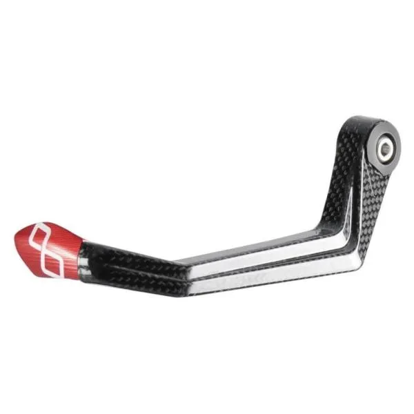 LighTech ライテック C-TECH クラッチレバー プロテクター カラー：レッド レバーガード ハンドル