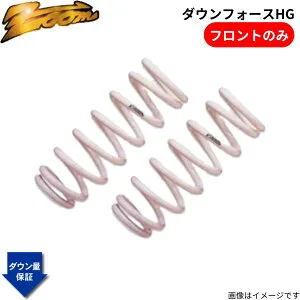 ダウンサス MINI(R50/R52/R53/R55/R56/R58/R59) RE16 BMW 2001/10～2008/10 R53 前期 Fサス外径 113.130 ズーム ダウンフォースHG フロントのみ ZOOM
