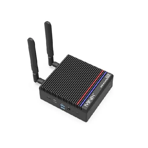 MINIX Z150-0dB Fanless Mini PC, Intel N150 (Upgraded N100), 16GB DDR4/512GB PCIe Gen3 x 4 SSD/4K Dual Display/2.5G LAN/USB-C/Windows 11 Pro/A_並行輸入