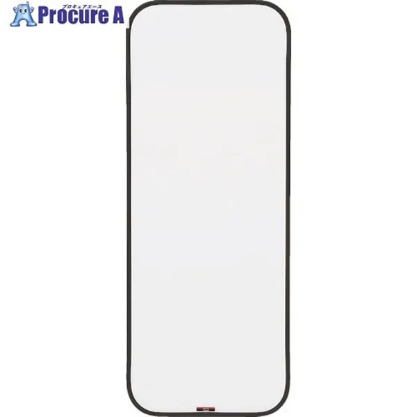 TRUSCO スチール製ホワイトボード 無地・ミニタイプ 900X350 SH-315W (ﾑｼﾞﾎﾞｰﾄﾞ) 1枚 トラスコ中山(株)