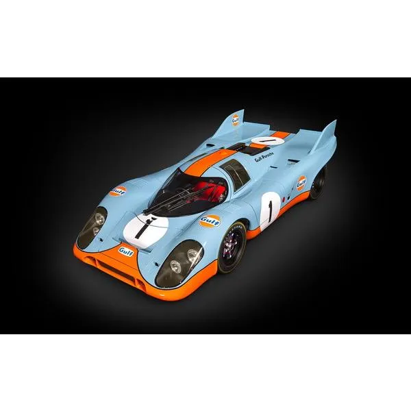 Pocher 1/8 ポルシェ 917K ガルフエディション ダイキャスト組立キット HK118 送料無料