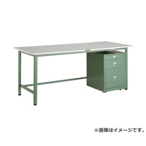TRUSCO RAE型作業台 1800X750XH740 3段キャビネット付 RAE1800UDC111 [r21][s9-039]