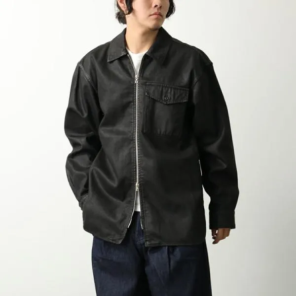 DRIES VAN NOTEN ドリスヴァンノッテン デニムジャケット CROOMSON DEN クルムソン デン 020798 2383 メンズ 長袖 Gジャン ジージャン コットン 900/BLACK