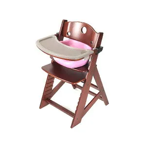 【Price Down!!】キーカルー 木製ハイチェア（マホガニー/ライラック）keekaroo High Chair set【kekaroo-hi002MA】【新商品続々入荷中♪】【RCP】 upup7 apap8 fs04gm