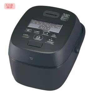 象印：圧力IH炊飯ジャー極め炊き（5.5合炊）(スレートブラック)/NW-WB10-BZ