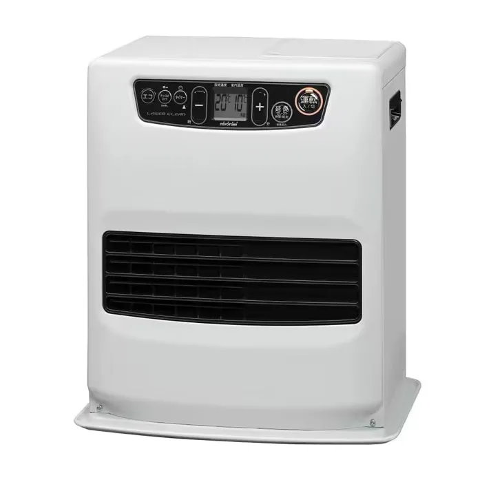トヨトミ LC-33P(W) 石油ファンヒーター ホワイト (木造(戸建)9畳まで/コンクリート(集合)12畳まで) スタンダードタイプ 暖房 強制通気形開放式石油ストーブ 防寒対策 TOYOTOMI