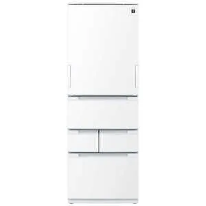 シャープ SHARP 冷蔵庫 5ドア 457L どっちもドア(両開き) プラズマクラスター 幅65cm ブラストホワイト系 SJ-MW46R-W