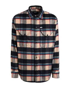 ディースクエアード メンズ トップス シャツ DSQUARED2 チェック柄シャツ Midnight Blue ブルー