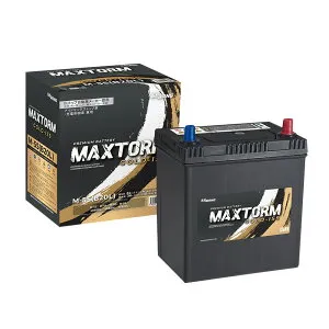 カーバッテリー 三菱 RVR 1997(H9).11-/N71W 1800cc/4WD/標準地 適合参考 マックストーム MAXTORM GOLD-ISS M-55(B20L) カーメンテナンス 車検整備 自動車用品 【H41001】