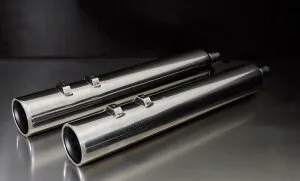 REMUS レムス Custom Exhaust Straight End Muffler Φ102 mm 4'，Electronicallly Controlled Flap And Remote Control Ecs，Chrome，Eg/Abe/Eec スリップオンマフラー マフラー