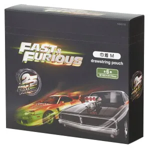 [4月22日～5月20日 P20倍]スケーター キャラクター ミステリーボックス巾着 M 全6種類 レアデザイン1種類 KBB21B skater ワイルドスピード ワイスピ Fast & Furious グッズ【ブラインド ランチ巾着 ラン