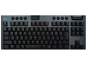 ロジクール キーボード G913 TKL LIGHTSPEED Wireless RGB Mechanical Gaming Keyboard-Linear G913-TKL-LNBK [ブラック] 【配送種別A】
