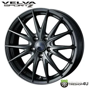 【最大P25倍】 18インチ WEDS VELVA SPORT2 18x7.0J 5/120 +39T ディープメタル2ウェッズ ヴェルヴァ スポルト2 トヨタ純正ストレートナット対応 アルファード ヴェルファイア 40系 45系 新品アルミホイー