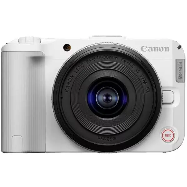 CANON デジタル一眼カメラ EOS R50 V RF-S14-30 IS STM PZ レンズキット [ホワイト]