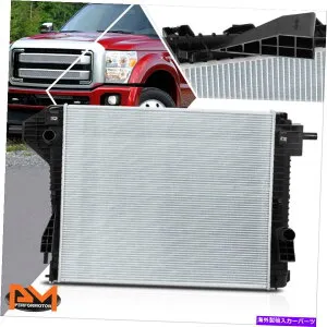 Radiator 08-10フォードスーパーデューティV8/V10 MT DPI-13231のフルアルミニウムOEスタイルラジエーター Full Aluminum OE Style Radiator for 08-10 Ford Super Duty V8/V10 MT DPI-13231【並行輸入品】