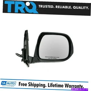 USミラー 08-13トヨタハイランダーのためのTRQミラーパワー加熱RH右助手席ブラック TRQ Mirror Power Heated RH Right Passenger Black for 08-13 Toyota Highlander【並行輸入品】