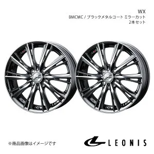 LEONIS/WX ハスラー MR52S/MR92S ホイール 2本セット 0033861×2【15×4.5J 4-100 INSET45 BMCMC】