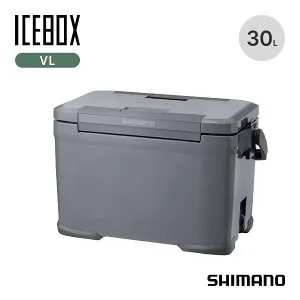 シマノ アイスボックスVL 30L SHIMANO ICEBOX VL NX-430V ハードクーラー クーラーボックス アイスボックス グレー 両開き 保冷 発泡ポリスチレン 日本製 釣り BBQ バーベキュー おしゃれ キャンプ ア