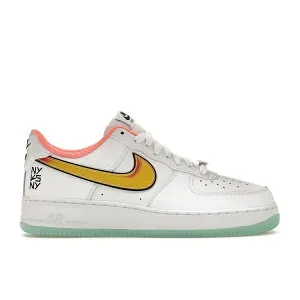 Nike ナイキ メンズ スニーカー 【Nike Air Force 1 Low NY vs. NY White Crimson Pulse】 サイズ US_9(27.0cm) White/Crimson Pulse/Green Glow/Light Laser Orange/Black/Metallic Silver