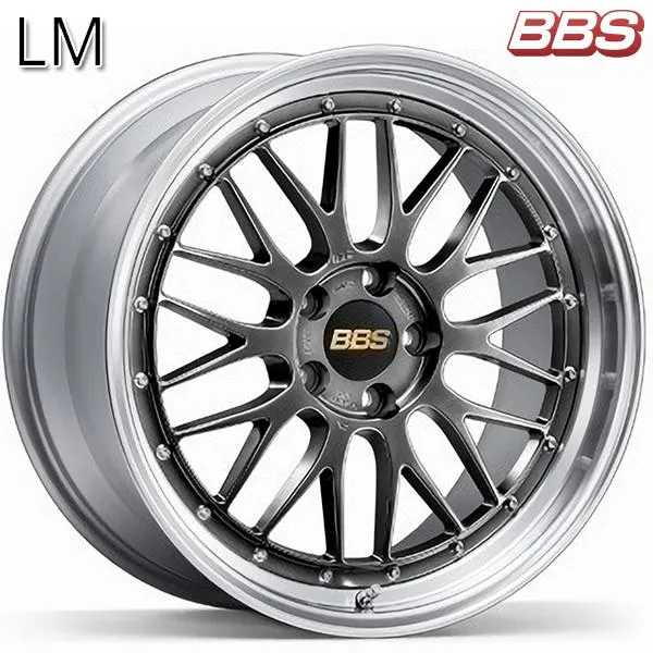 BBS LM 【LM431】 19インチ 8.5J 5H120 +18 ダイヤモンドブラックXリム/シルバーダイヤカット(DB-SLD) アルミホイール単品 4本セット 送料無料