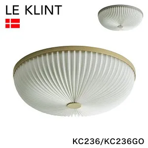 日本正規品 LE KLINT レ・クリント LAMELLA ラメラ シーリング 50 シルバー ゴールド KC236 KC236GO レクリント シーリングライト シーリング ライト 天井用 取り付け 北欧 デンマーク製 北欧照明 おし