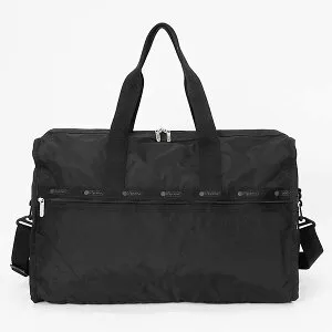 レスポートサック LeSportsac ボストンバッグ レディース DELUXE LG WEEKENDER 2way ショルダーバッグ 無地 ブラック 4319 R086 | コンビニ受取 ブランド【最大4000円クーポン 4/27 9:59迄】