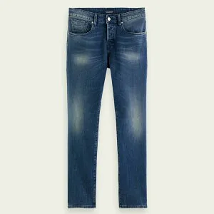【20倍ポイント】SCOTCH & SODA スコッチアンドソーダ DENIM JEANS ラルストン レギュラースリムフィット ジーンズ Ralston regular slim fit organic cotton jeans - Blue Daze 159654 アメカジ STREET CASUAL 正規通販 オ