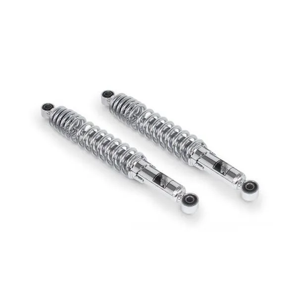 SP武川（タケガワ） リアショックアブソーバー(2本セット/クロムメッキ) スーパーカブ50/110(AA04/09・JA10/44/59)｜06-04-0155