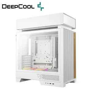 DeepCool｜ディープクール Mini-ITX / Micro-ATX / ATX対応 ミドルタワー型PCケース CL660 WH（ホワイト） R-CL660-WHNNA0-G-1